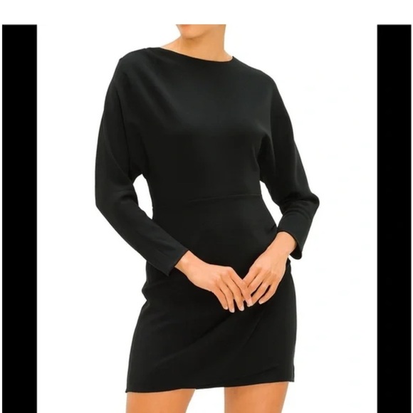 A.L.C. Black Greer Dress size 6 - Picture 2 of 7